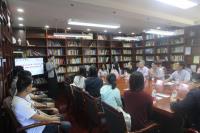 蘇州大學敬文書院與我們的交流團展開交流。(照片由蘇州大學提供)
